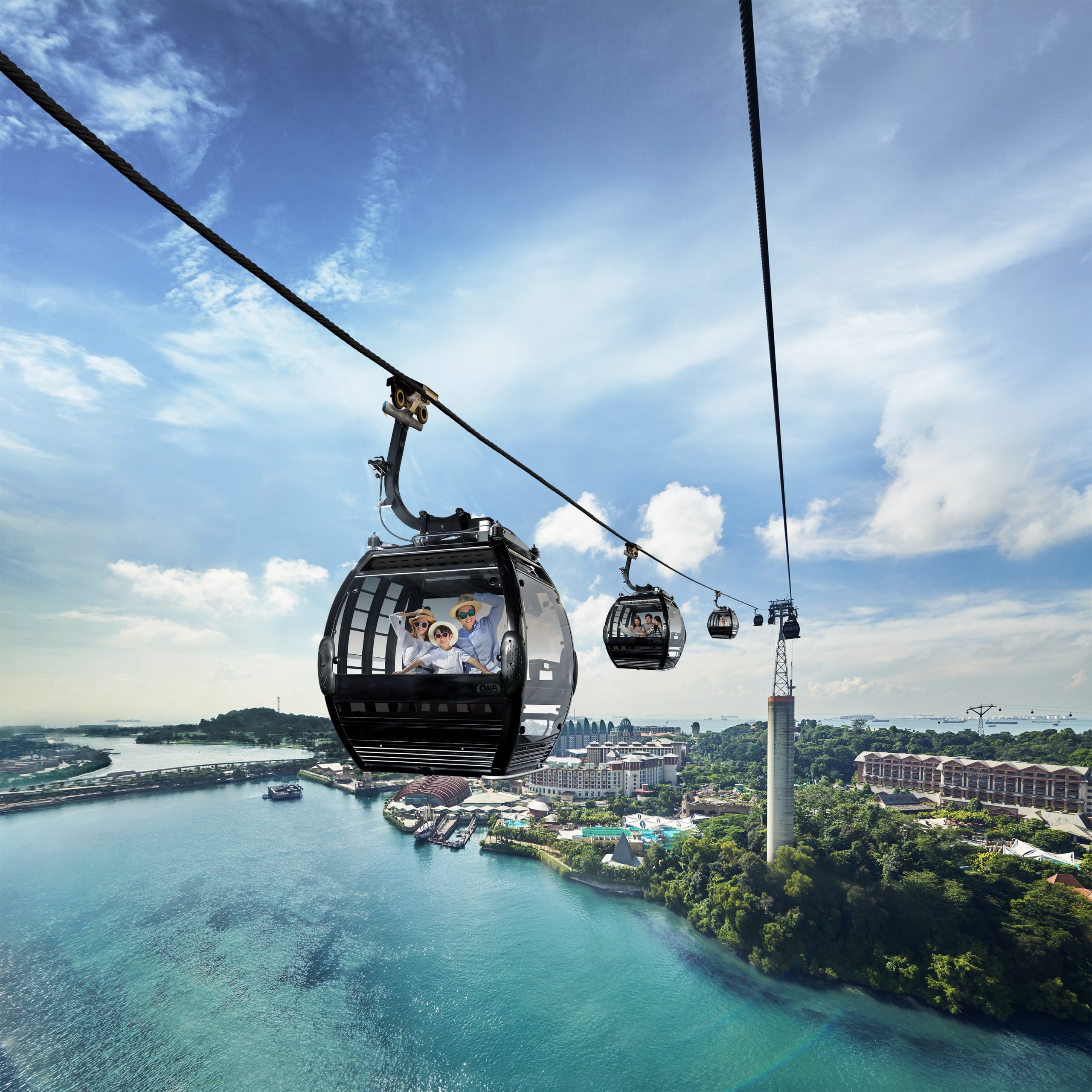Sentosa Experience 3-in-1 (Sharing coach)