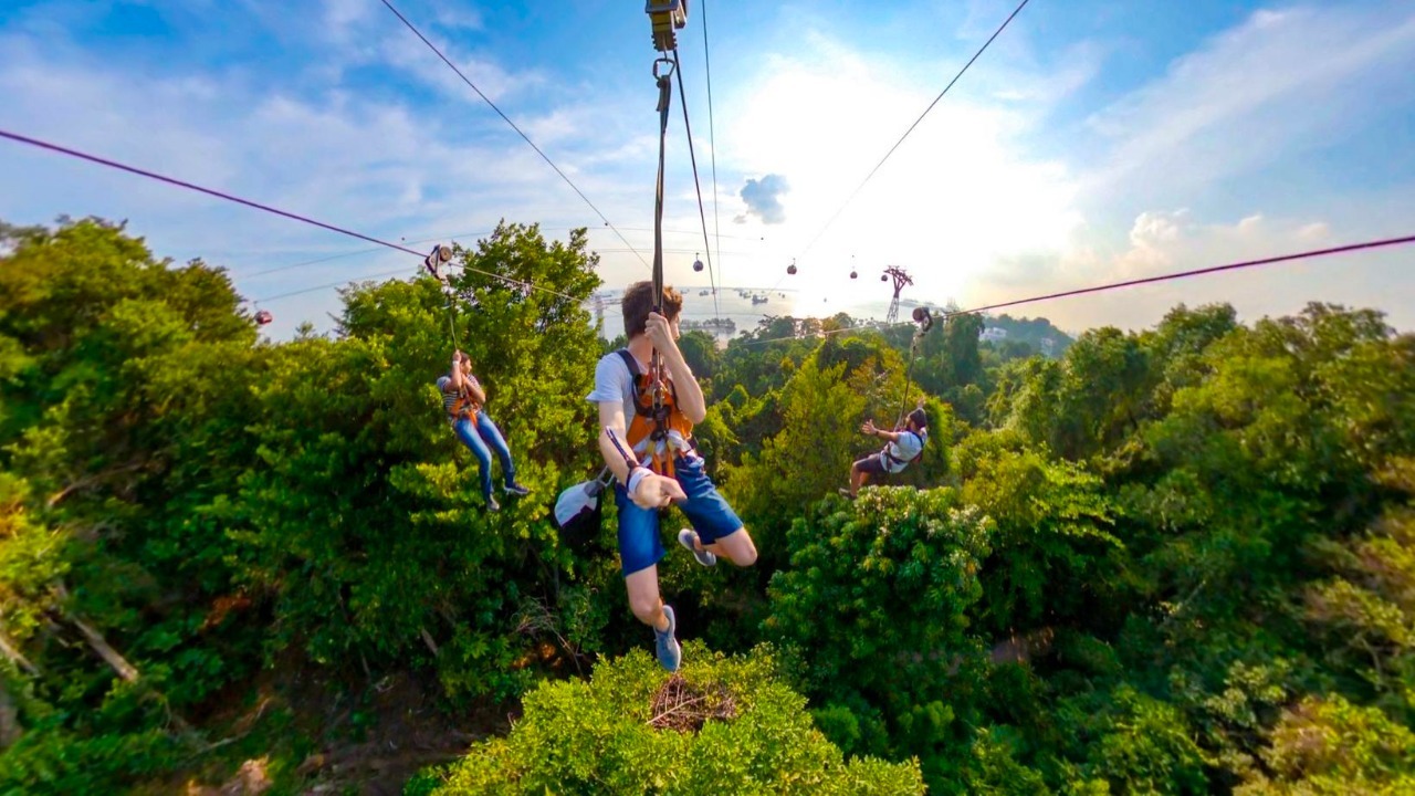 Ultimate Sentosa Adventure Experience (Sharing Coach)