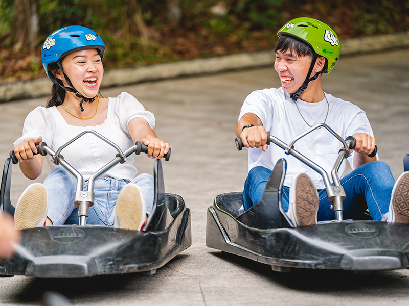 Sentosa Tour with Luge Skyride 3 Round (Sharing coach)